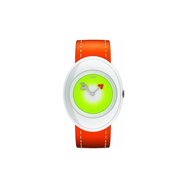 Alessi - Orologio da polso arancione/verde - Millenium Jr