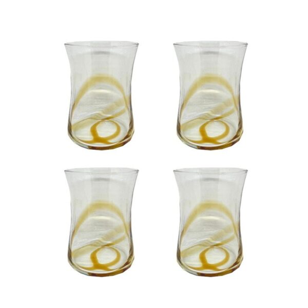 Rose & Tulipani - Set 4 Bicchieri Bibita - Crossing Honey