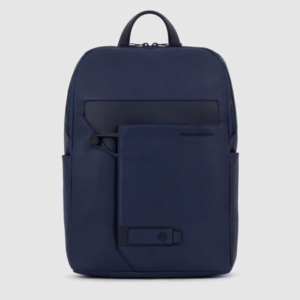 Piquadro - Zaino porta computer 13,3" espandibile Aye – Blu