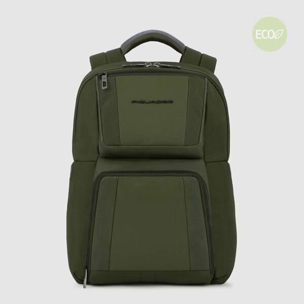 Piquadro - Zaino porta Computer  14" con scomparto iPad®  – Verde