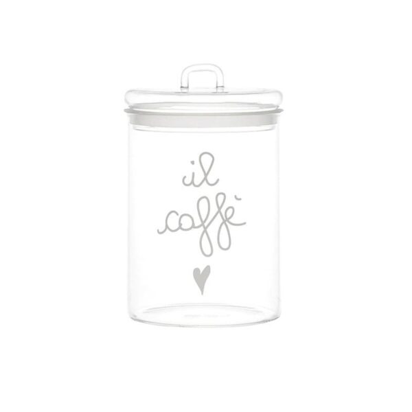 Simple Day - Barattolo in Vetro Ø 12cm - Il caffè