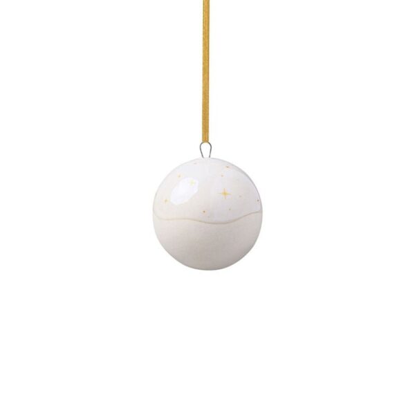 Villeroy & Boch - Addobbo palla, 6x6x6,5 cm - Winter Glow