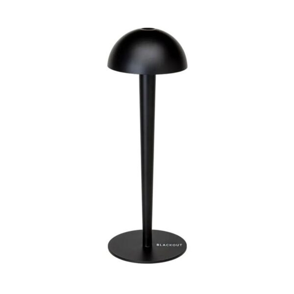 Blackout - Lampada Cordless Ricaricabile Black - Pin
