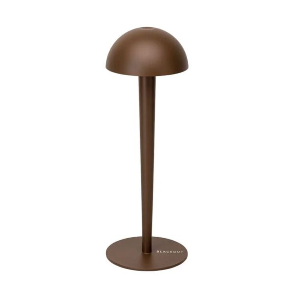 Blackout - Lampada Cordless Ricaricabile Corten - Pin