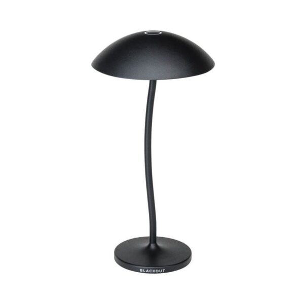 Blackout - Lampada Cordless Ricaricabile Black - Stem