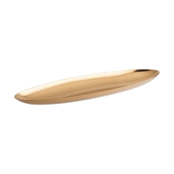Sambonet - Fruttiera Ovale Goccia in Acciaio Inox/PVD Oro - Linea Q
