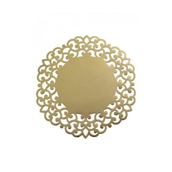 Givi Italia - 4 Sottopiatti Ø 33 cm Baroque Oro