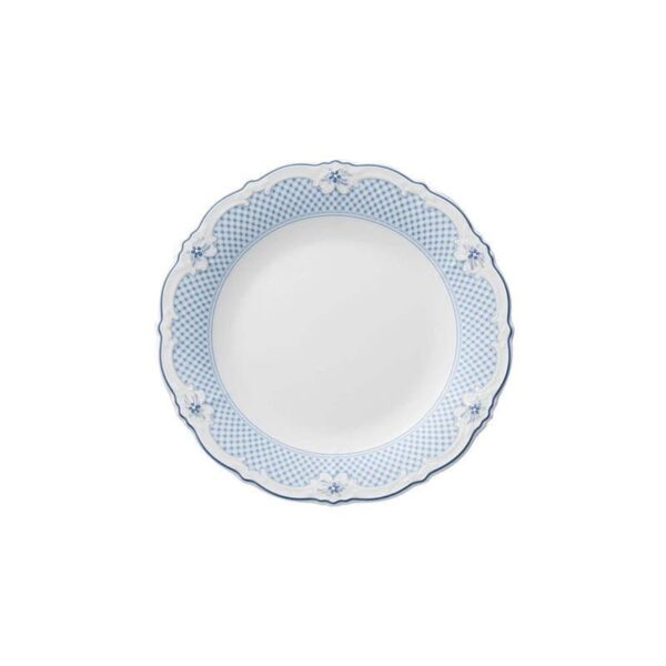 Hutschenreuther - Piatto Piano Con Falda 25 cm - Baronesse Estelle Blue